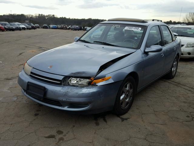 1G8JW54R12Y583394 - 2002 SATURN L300 BLUE photo 2