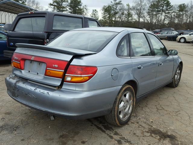 1G8JW54R12Y583394 - 2002 SATURN L300 BLUE photo 4