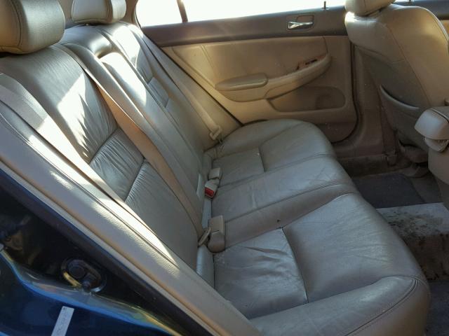 1HGCM66595A040457 - 2005 HONDA ACCORD EX GREEN photo 6