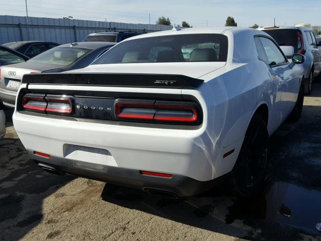 2C3CDZC97GH157471 - 2016 DODGE CHALLENGER WHITE photo 4