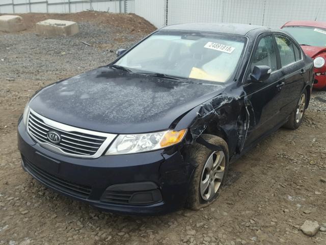 KNAGE228795312652 - 2009 KIA OPTIMA BLUE photo 2