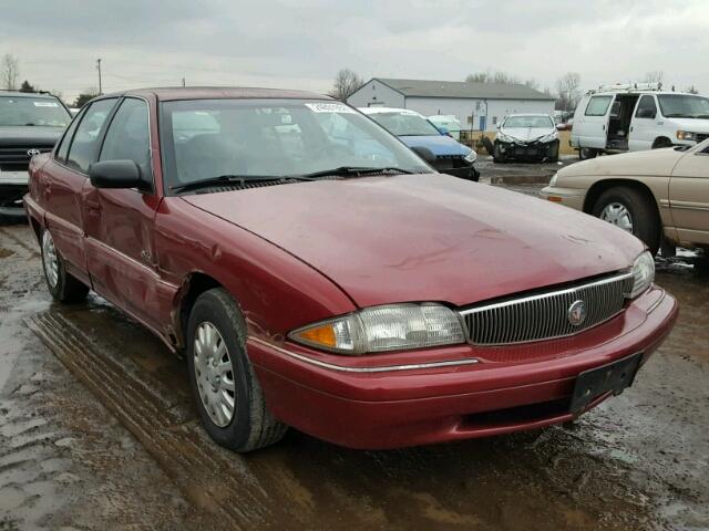 1G4NJ52M8TC407885 - 1996 BUICK SKYLARK GR MAROON photo 1