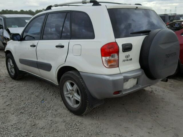 JTEGH20V730089323 - 2003 TOYOTA RAV4 WHITE photo 3