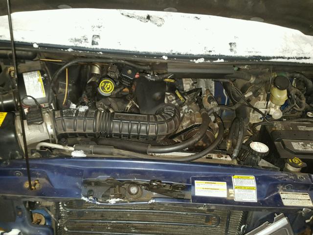 1FMDA41X6VZB76387 - 1997 FORD AEROSTAR BLUE photo 7