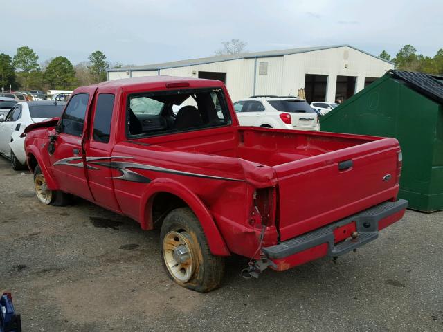 1FTYR44U63PB71425 - 2003 FORD RANGER SUP RED photo 3