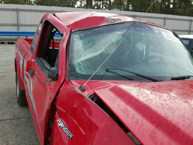 1FTYR44U63PB71425 - 2003 FORD RANGER SUP RED photo 9