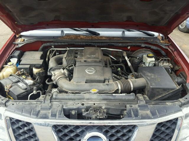 5N1AR18U06C684297 - 2006 NISSAN PATHFINDER RED photo 7