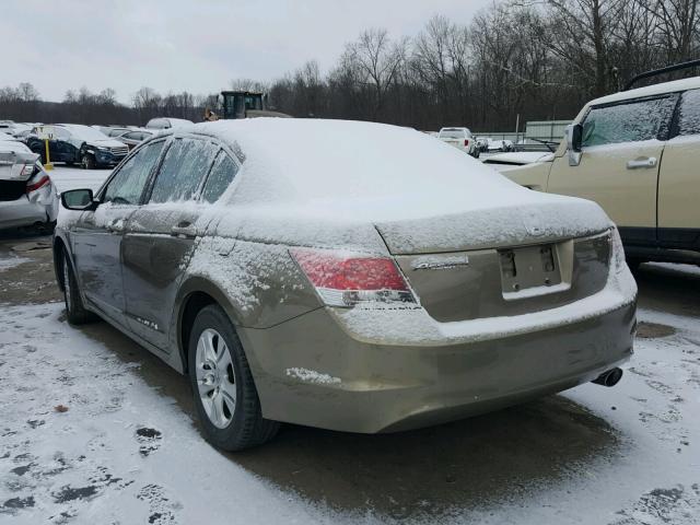 1HGCP26498A103150 - 2008 HONDA ACCORD LXP TAN photo 3