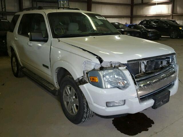 1FMEU73E68UA96310 - 2008 FORD EXPLORER X WHITE photo 1