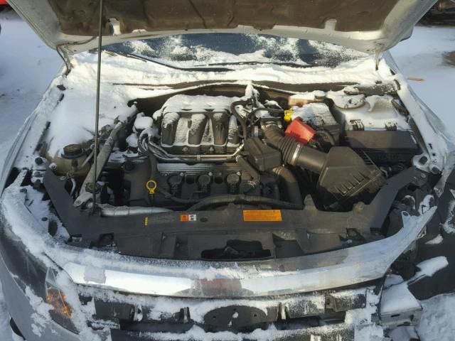 3FAHP0JGXBR268413 - 2011 FORD FUSION SEL SILVER photo 7