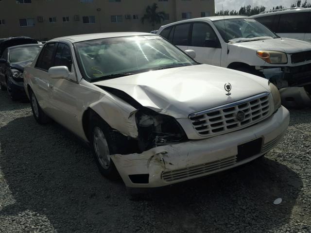 1G6KD54Y8YU340076 - 2000 CADILLAC DEVILLE CREAM photo 1