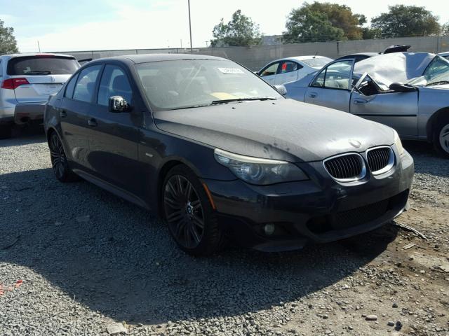 WBANW53508CT52706 - 2008 BMW 550 I BLACK photo 1