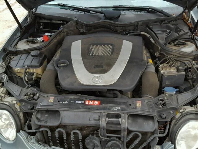 WDBRF52H06F790426 - 2006 MERCEDES-BENZ C GENERATI BLUE photo 7