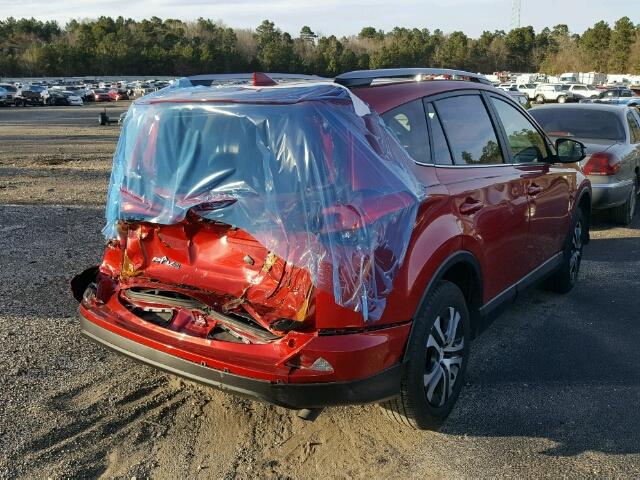 JTMZFREV0HJ116853 - 2017 TOYOTA RAV4 LE Qırmızı foto 4