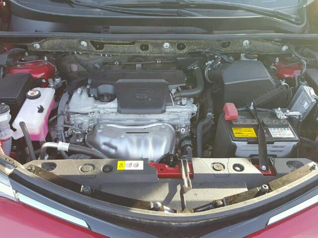 JTMZFREV0HJ116853 - 2017 TOYOTA RAV4 LE Qırmızı foto 7