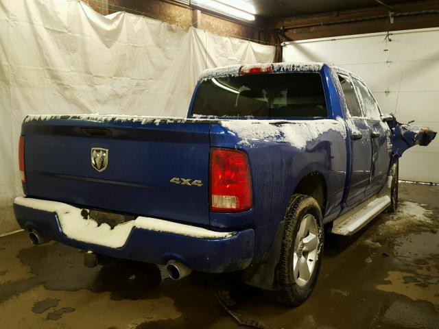 1C6RR7FT4ES232823 - 2014 RAM 1500 ST BLUE photo 4