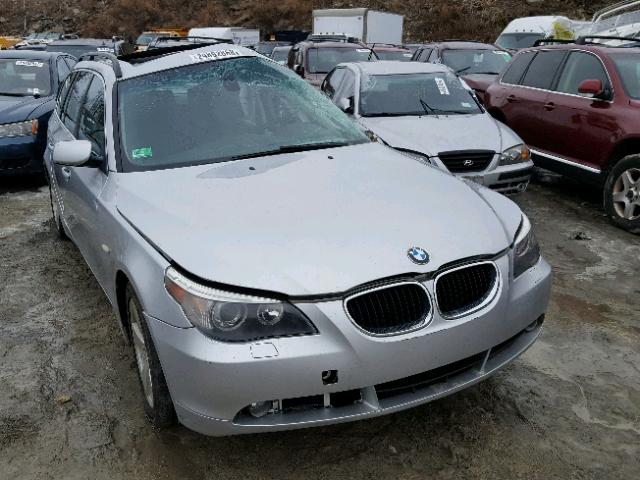 WBANN73586CN02055 - 2006 BMW 530 XIT SILVER photo 1