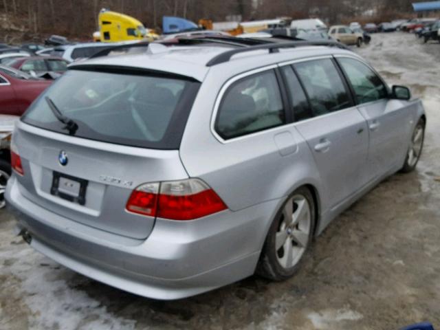 WBANN73586CN02055 - 2006 BMW 530 XIT SILVER photo 4