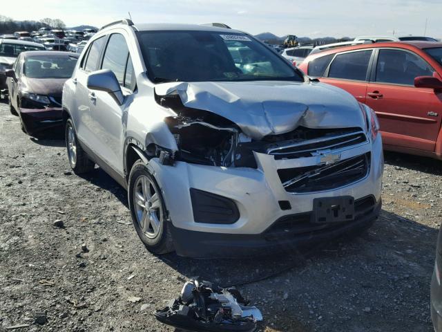 3GNCJLSB8FL230415 - 2015 CHEVROLET TRAX 1LT SILVER photo 1