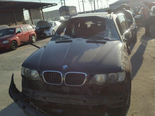 WBAFA53551LM70162 - 2001 BMW X5 3.0I BLACK photo 10