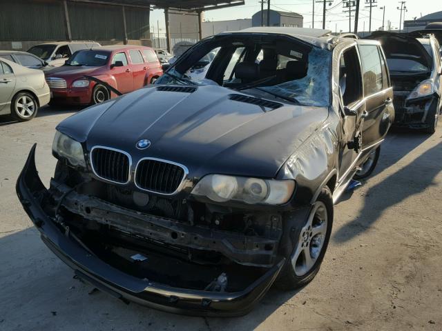 WBAFA53551LM70162 - 2001 BMW X5 3.0I BLACK photo 2