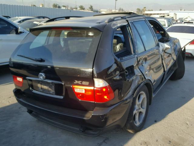 WBAFA53551LM70162 - 2001 BMW X5 3.0I BLACK photo 4