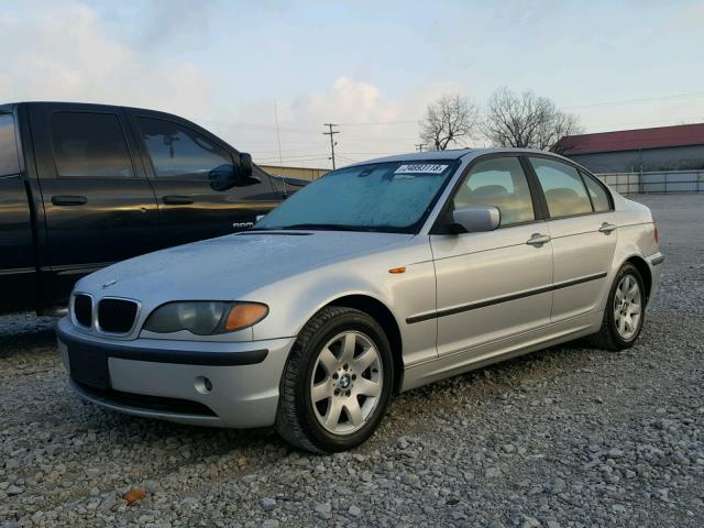 WBAET37464NJ83286 - 2004 BMW 325 I SILVER photo 2