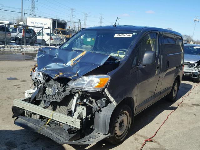 3N6CM0KN0GK690357 - 2016 NISSAN NV200 2.5S GRAY photo 2