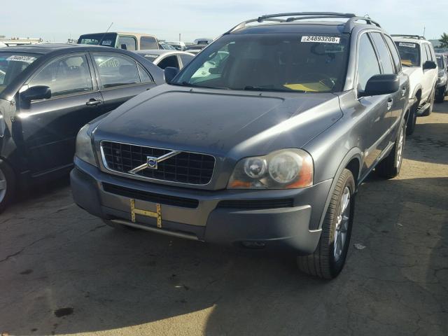 YV1CZ592X51213537 - 2005 VOLVO XC90 GRAY photo 2