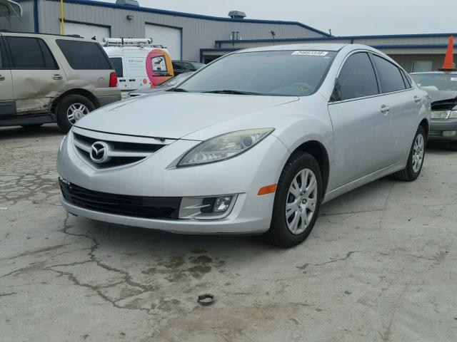 1YVHZ8BHXA5M50926 - 2010 MAZDA 6 I SILVER photo 2