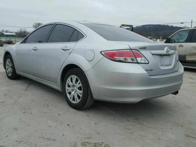 1YVHZ8BHXA5M50926 - 2010 MAZDA 6 I SILVER photo 3