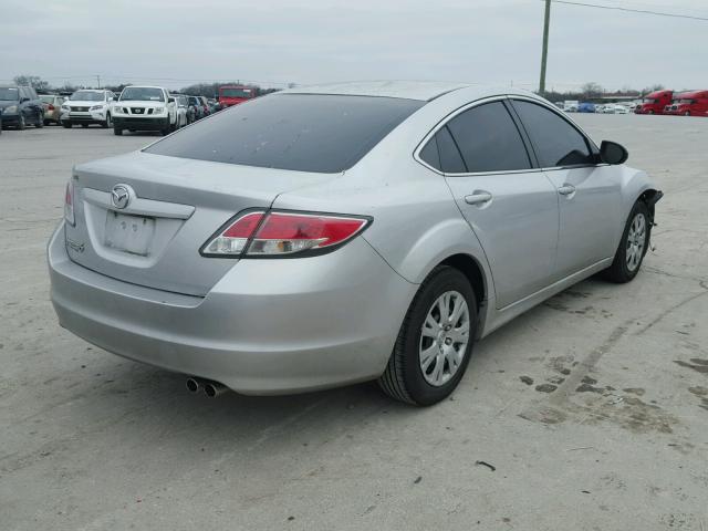 1YVHZ8BHXA5M50926 - 2010 MAZDA 6 I SILVER photo 4