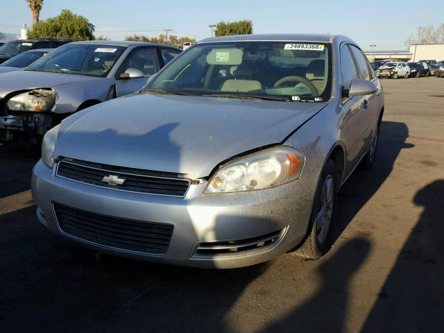 2G1WB58K369363939 - 2006 CHEVROLET IMPALA LS SILVER photo 2