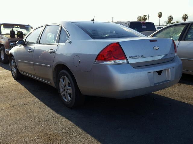 2G1WB58K369363939 - 2006 CHEVROLET IMPALA LS SILVER photo 3