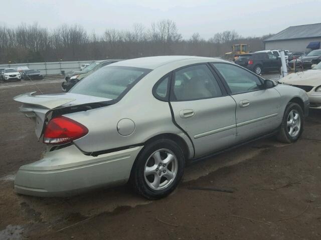 1FAFP53U54G122020 - 2004 FORD TAURUS SE SILVER photo 4