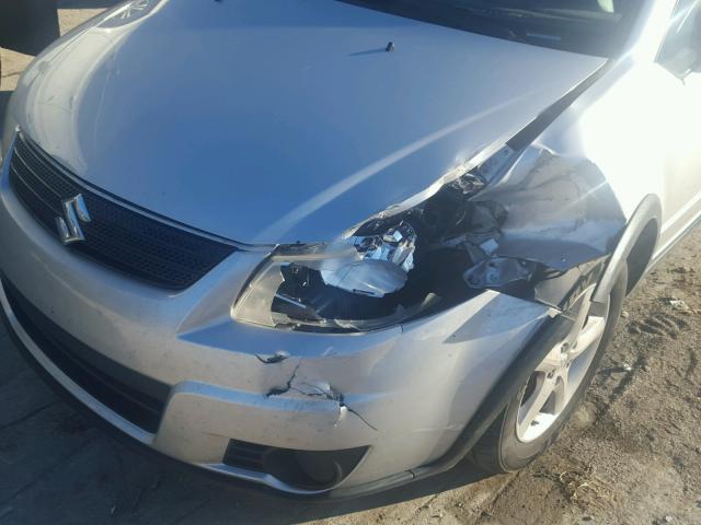 JS2YA413296201043 - 2009 SUZUKI SX4 TECHNO SILVER photo 9