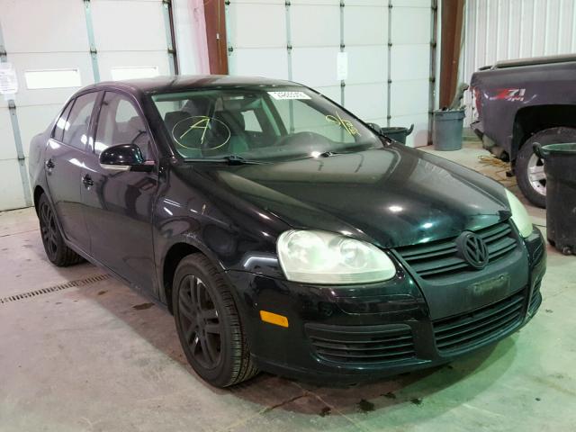 3VWSF71K05M633521 - 2005 VOLKSWAGEN NEW JETTA BLACK photo 1