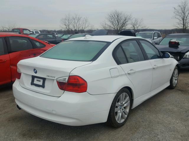 WBAVA33587KX73998 - 2007 BMW 328 I WHITE photo 4