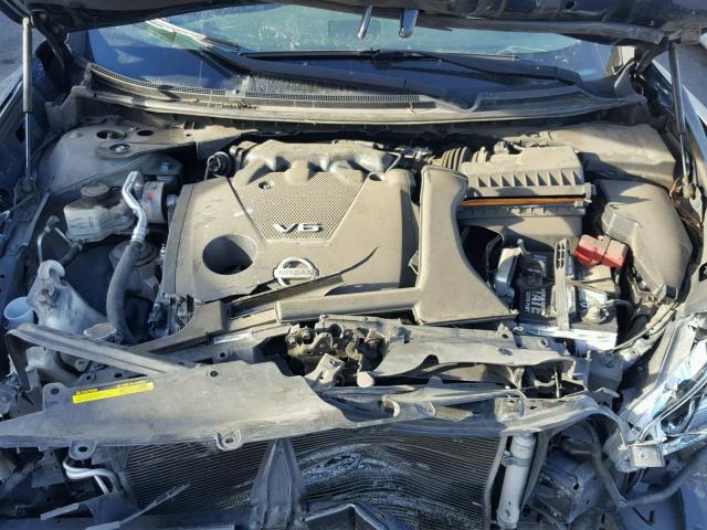 1N4AA51EX9C859428 - 2009 NISSAN MAXIMA S BLUE photo 7