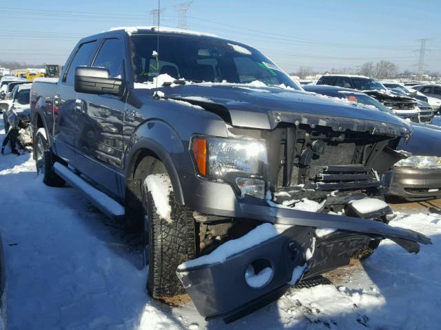 1FTFW1EF9CFA10538 - 2012 FORD F150 SUPER GRAY photo 1