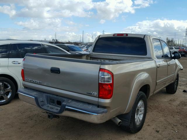 5TBET34196S516583 - 2006 TOYOTA TUNDRA DOU GOLD photo 4