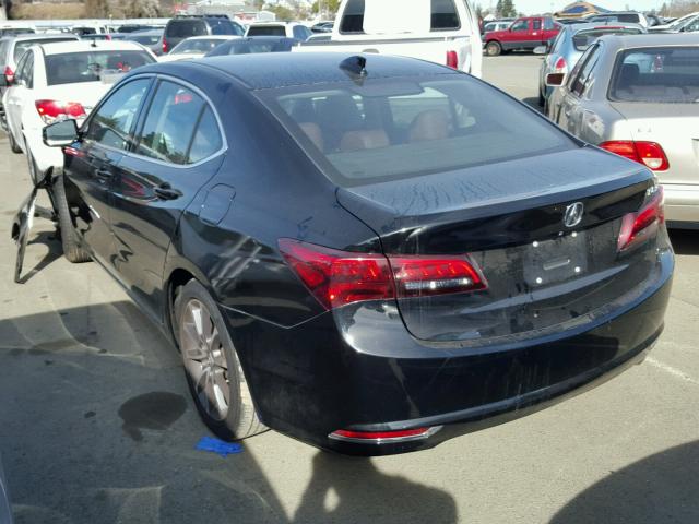 19UUB2F5XFA017290 - 2015 ACURA TLX TECH BLACK photo 3