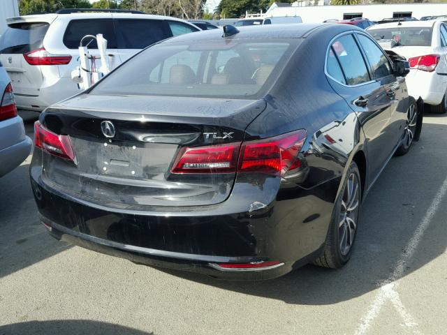 19UUB2F5XFA017290 - 2015 ACURA TLX TECH BLACK photo 4