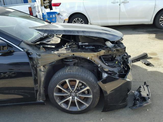 19UUB2F5XFA017290 - 2015 ACURA TLX TECH BLACK photo 9