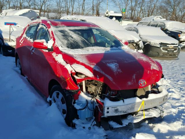 2T1KE40E79C022402 - 2009 TOYOTA COROLLA MA RED photo 1