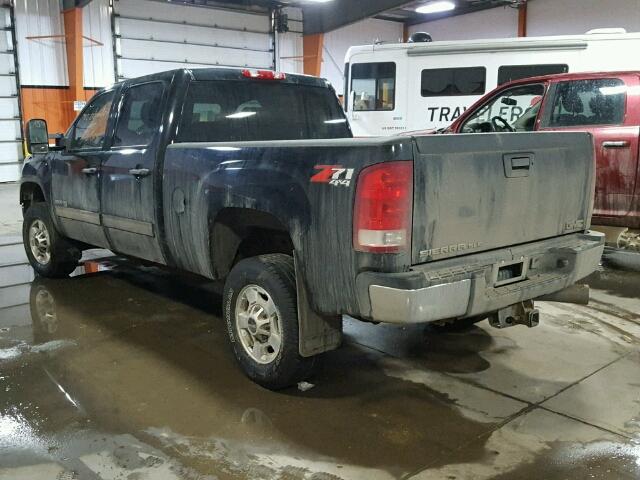 1GT120C88EF169106 - 2014 GMC SIERRA K25 BLUE photo 3