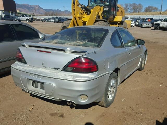 1G2NW12E53C103327 - 2003 PONTIAC GRAND AM G SILVER photo 4