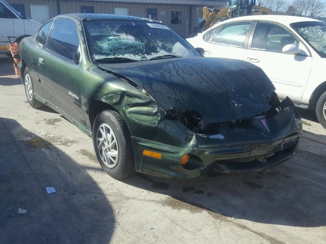 1G2JB124017300509 - 2001 PONTIAC SUNFIRE SE GREEN photo 1