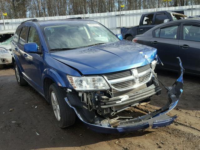 3D4PG5FV3AT151576 - 2010 DODGE JOURNEY SX BLUE photo 1