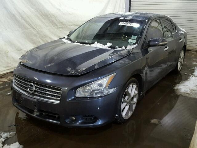 1N4AA51E39C812273 - 2009 NISSAN MAXIMA S CHARCOAL photo 2